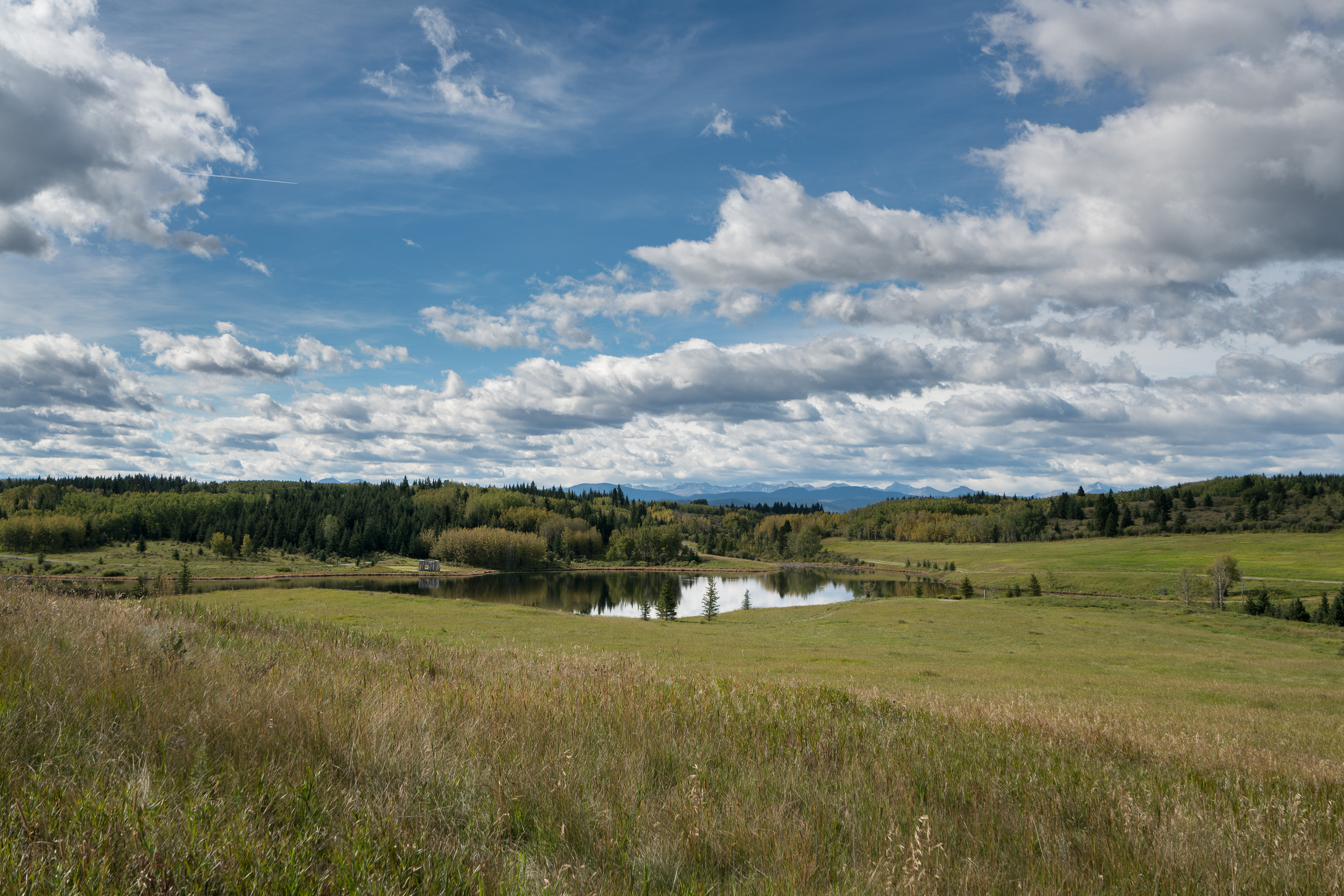 View of the Rocky Mountains from Y House